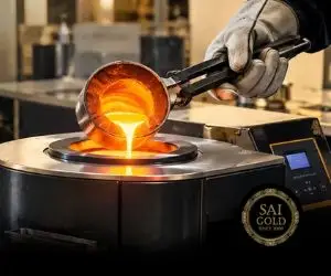 Gold and silver melting services